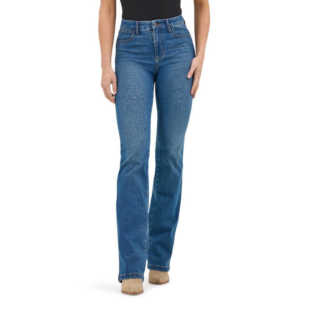 Wrangler Bespoke High Rise Bootcut Jeans Women 30x32 Stretch Western Capsule